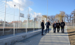 Oficjalny odbiór budowy kompleksu sportowego