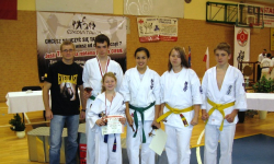 Medale noworudzkich karateków 