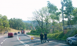 Wycieki oleju na krajowej 8 