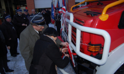 Nowy wóz strażacki w Jugowie