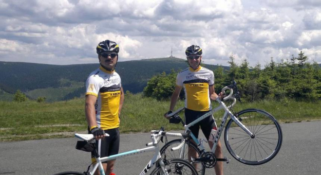 Bartosz i Piotr Zając / Wjazd na Elektrownię Dlouhe Strane