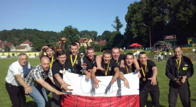 OSP Ciepłowody na zawodach w Złotoryi