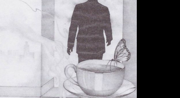 Grafika z tomiku "Przed świtem" 