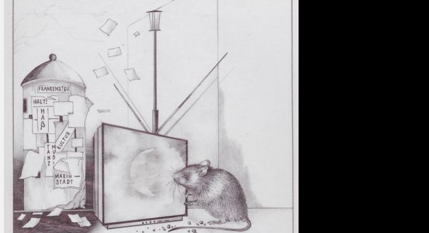 Grafika autorstwa Zbigniewa Wolfa
