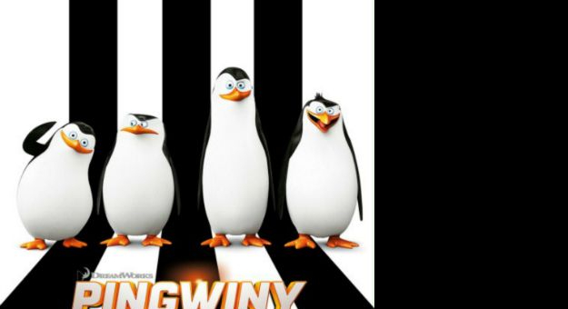 Plakat Pingwiny z Madagasakaru