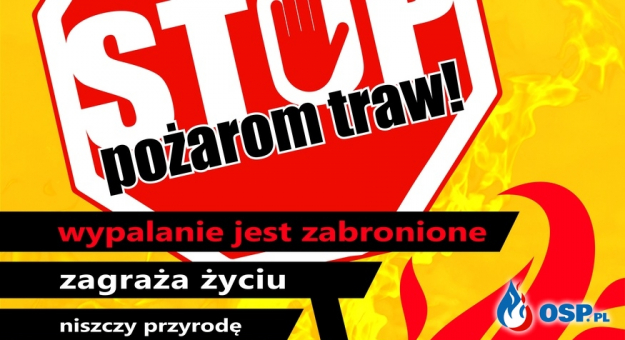 Akcja: Stop pożarom traw